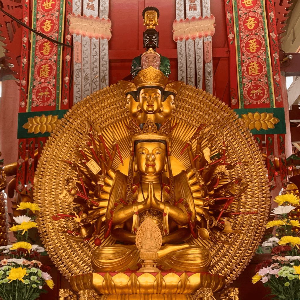 Buddhist Statue at Sam Poh Temple - Buddhist Temple in Brinchang, Pahang