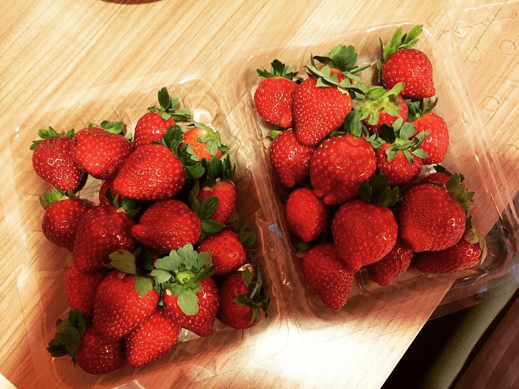 Straberries from Brinchang Night Market